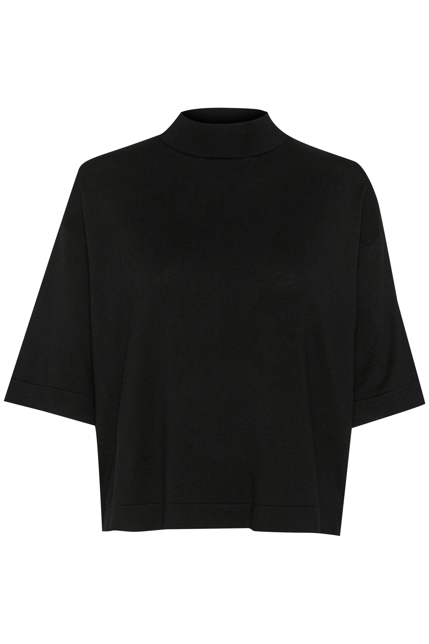 Lizza Turtleneck peysa frá Kaffe- Svört