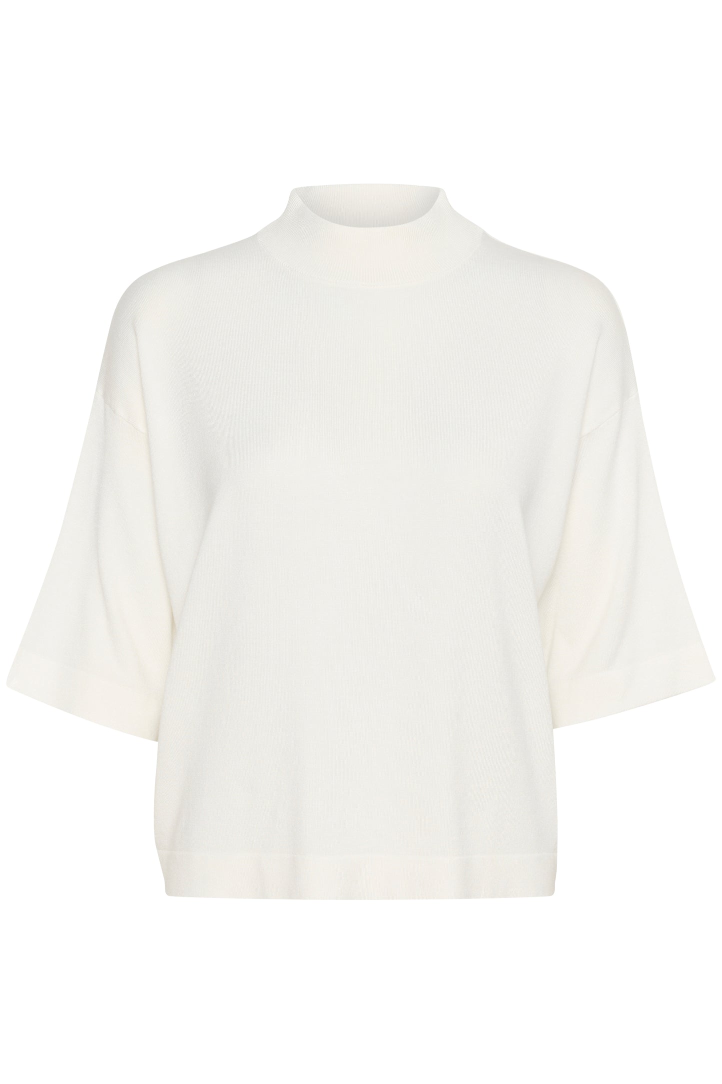 Lizza Turtleneck peysa frá Kaffe- Chalk ljóls