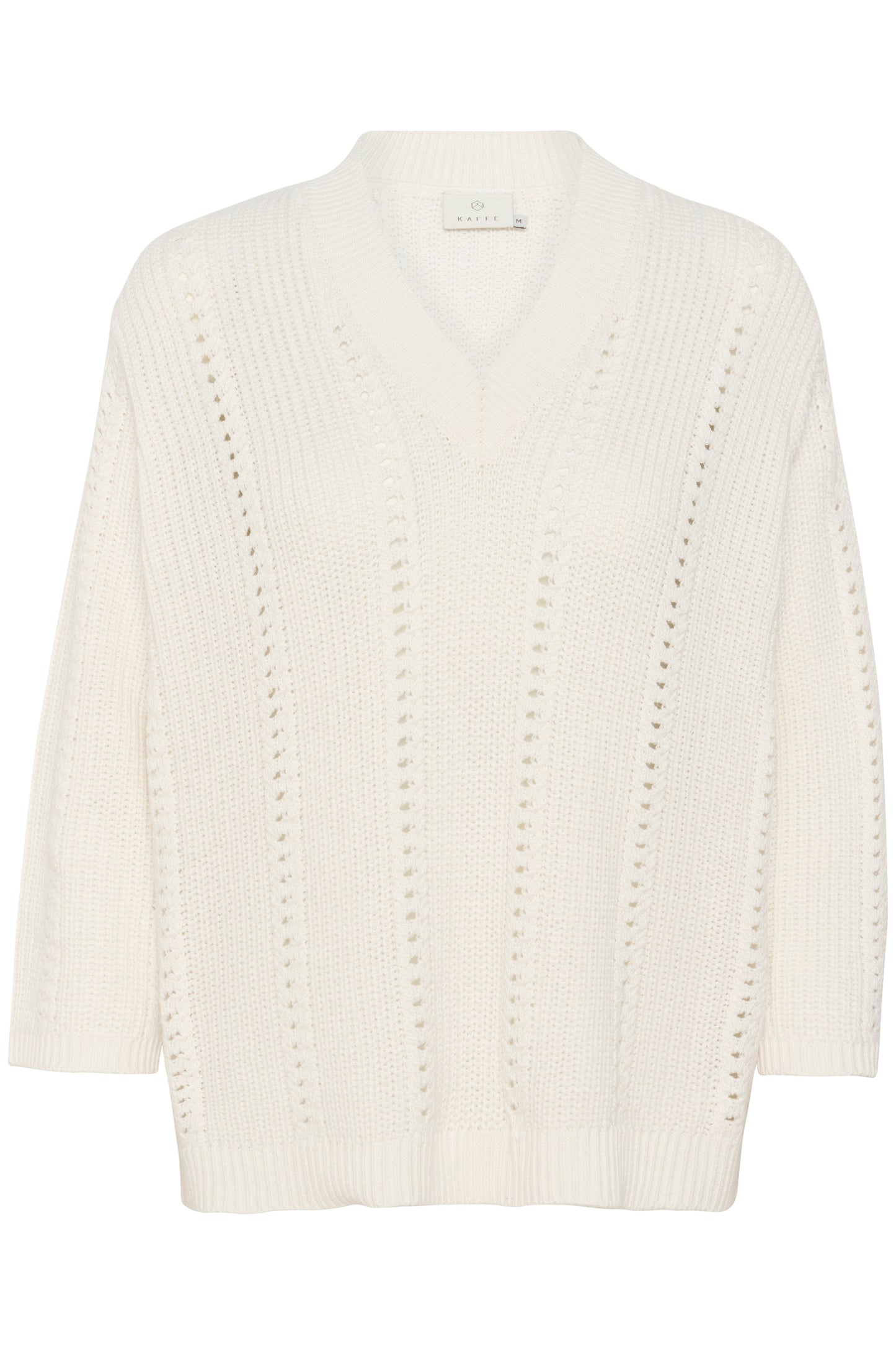 Lorri Turtleneck peysa frá Kaffe- Chalk ljós