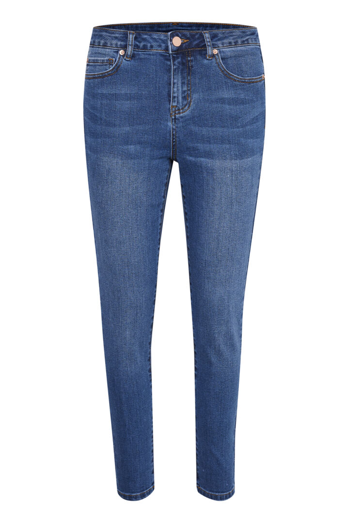 Sinem 7/8 gallabuxur frá Kaffe – Medium blue