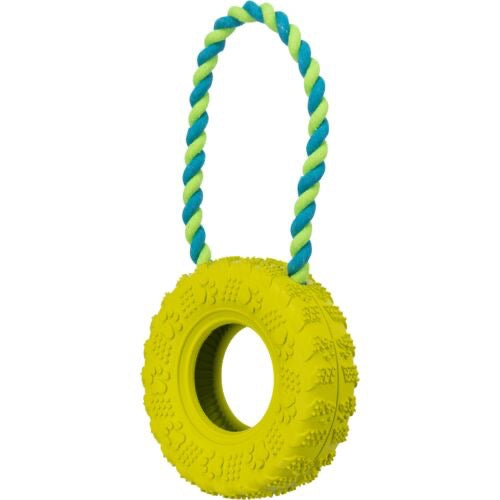 Tire on a rope nat.rubber 15/31cm lime