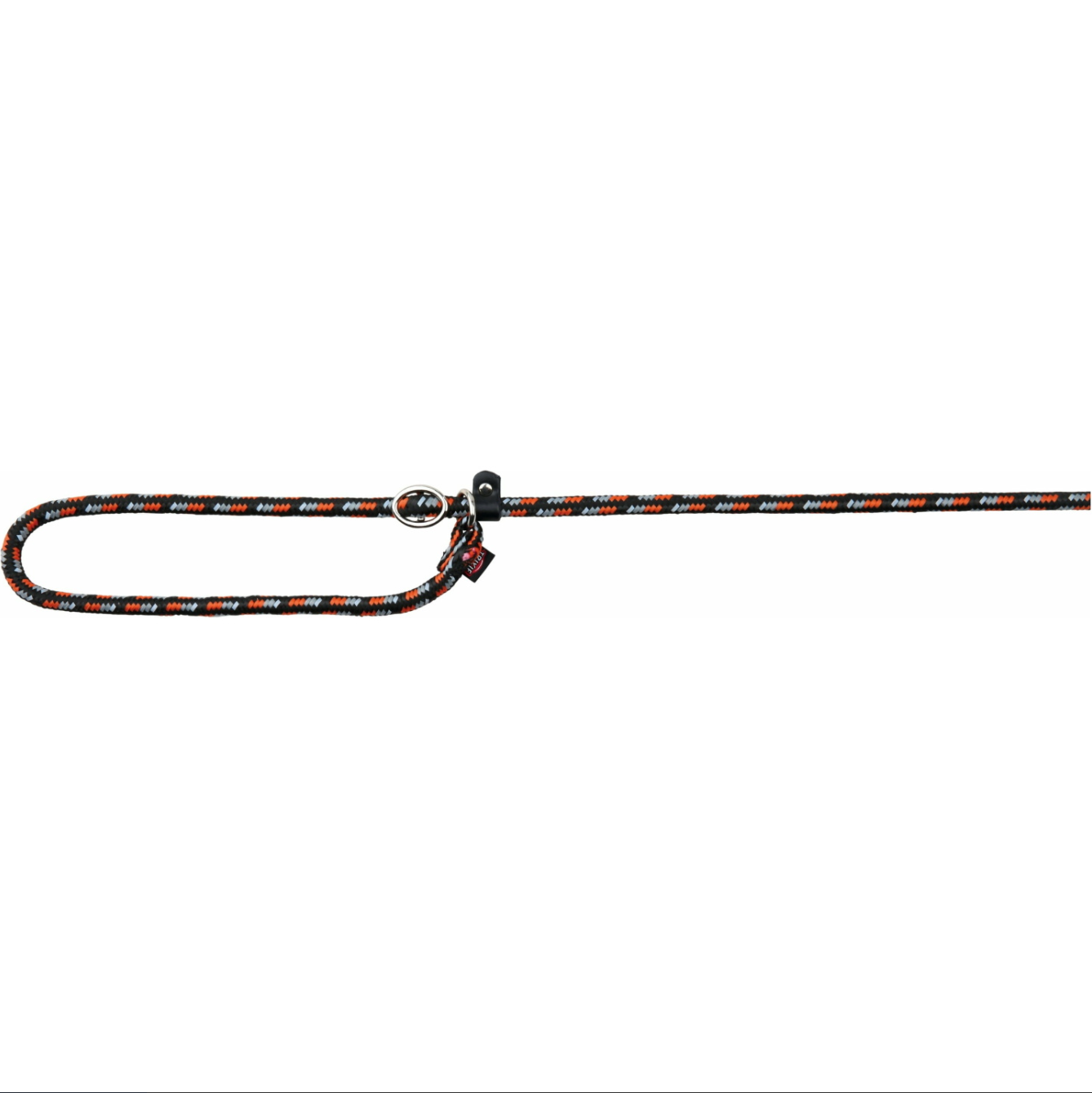 Retriever taumur 1,7 m, 13mm. Svartur og appelsínugulur.