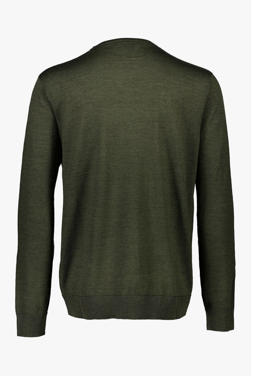 Merino blend peysa frá Jack´s - Army mel græn