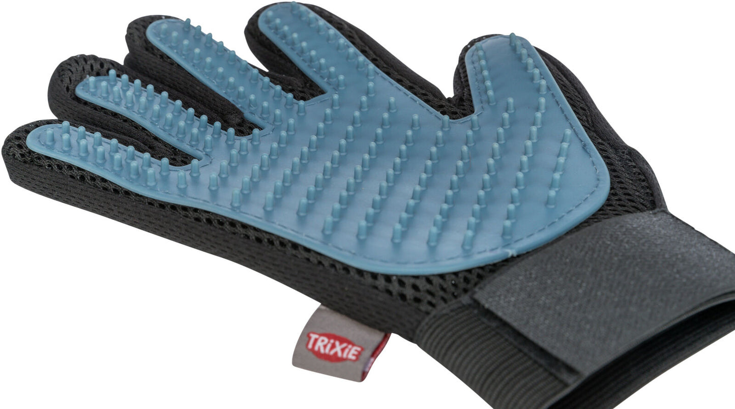 Fur care glove mesh material/TPR, 16x24