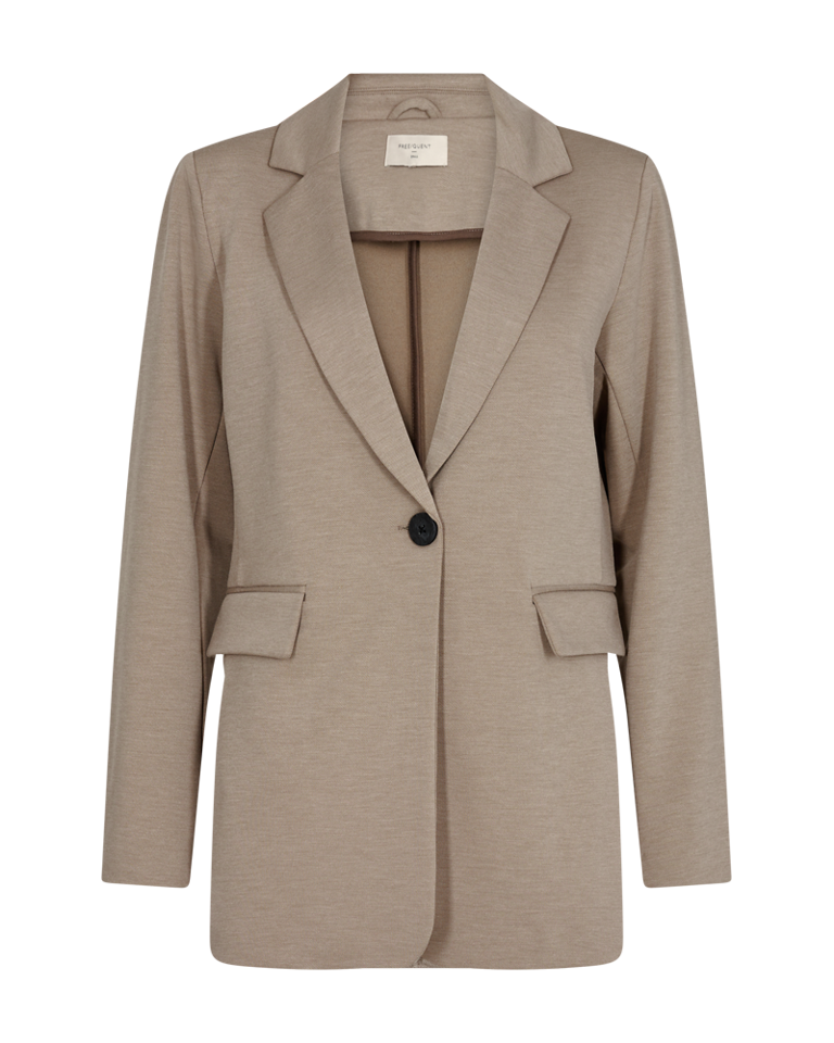 Nanni fashion jakki frá Freequent- Desert taupe