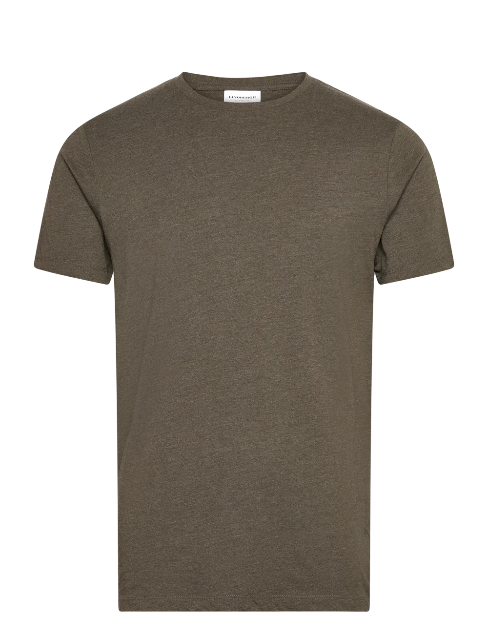 Basic tee Relaxed fit bolur á herra frá Lindberg - Army mel
