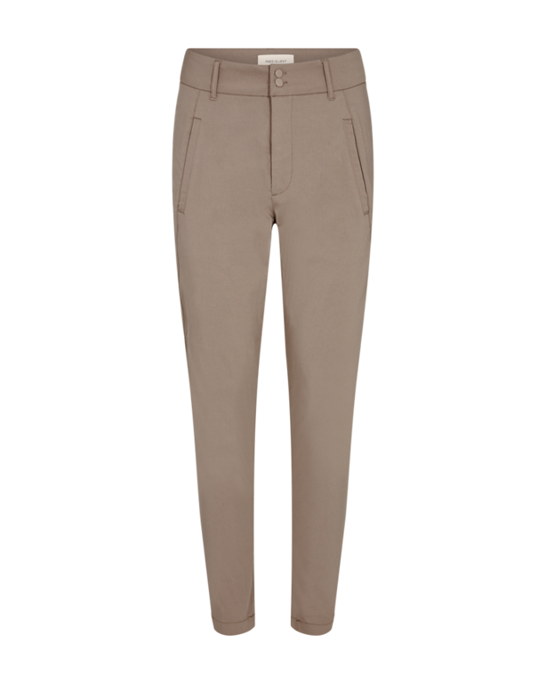 Jenny buxur frá Freequent-desert taupe