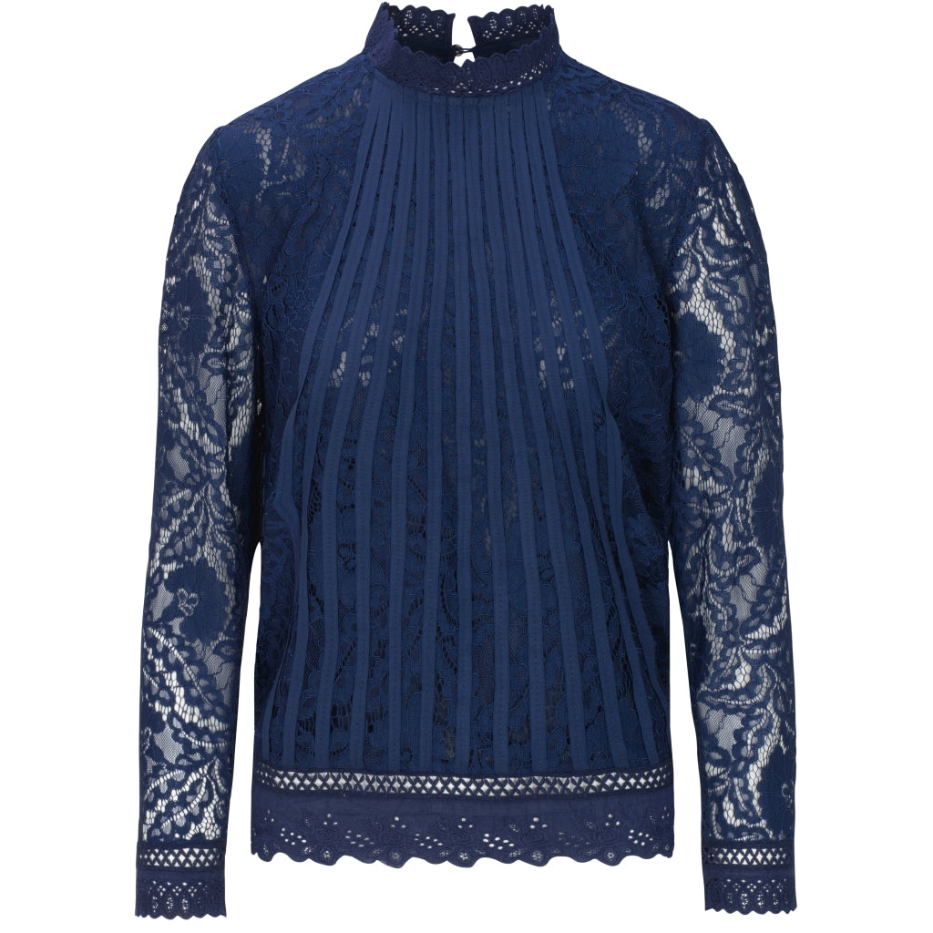 Laizy blússa frá Luxzuz- navy