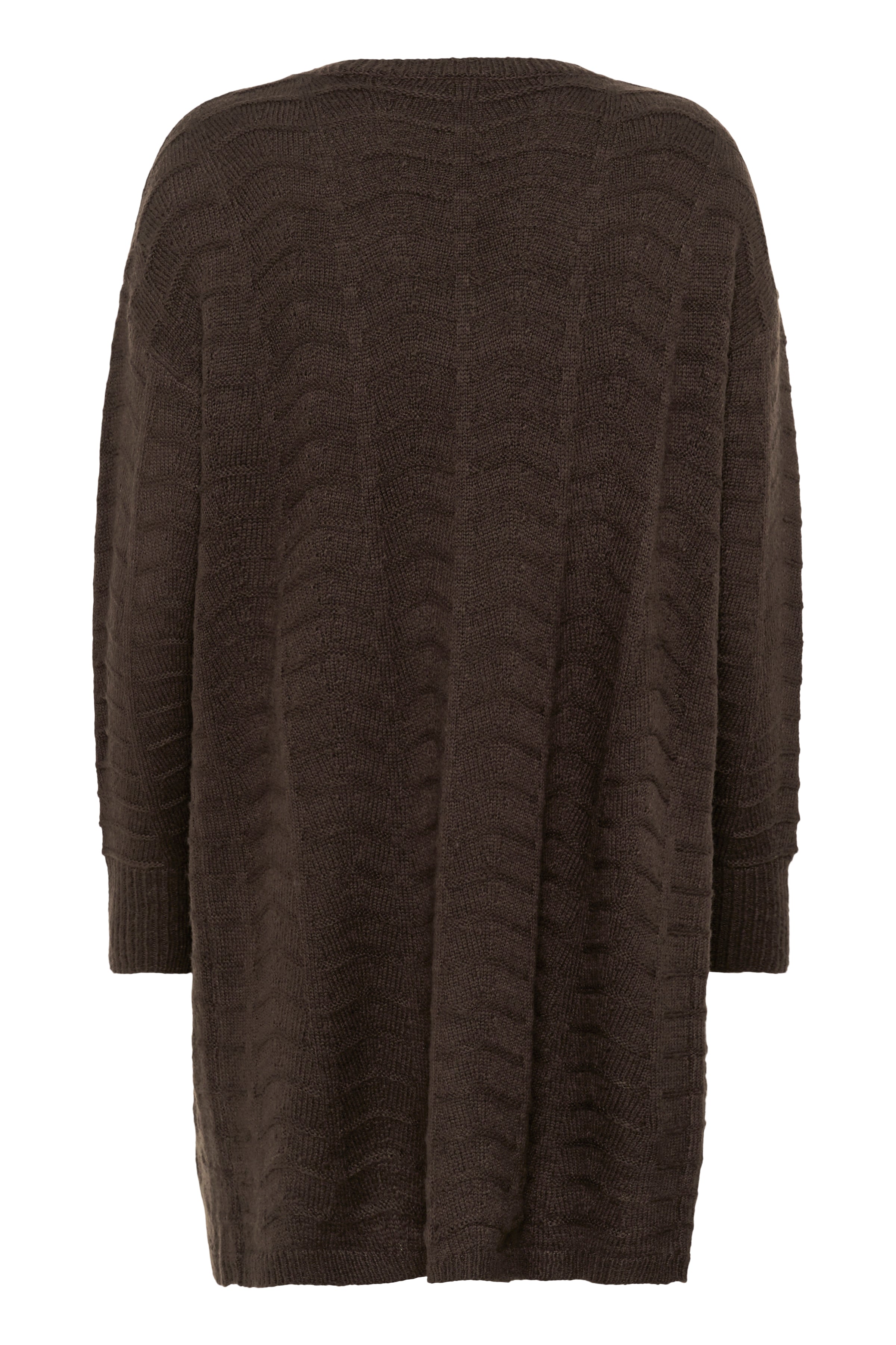 Emria síð peysa frá Kaffe - Black coffee