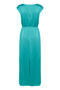 Rachel kjóll frá Kaffe - Teal