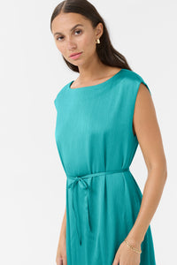 Rachel kjóll frá Kaffe - Teal