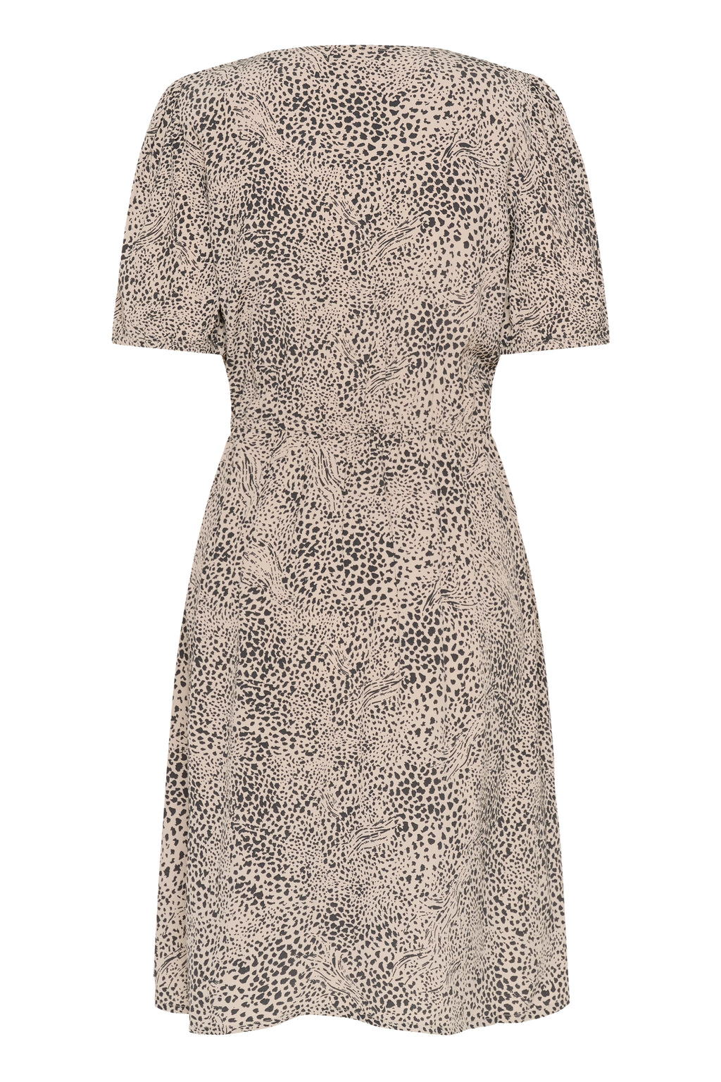 Liana kjóll frá Kaffe  - Abstract Leopard