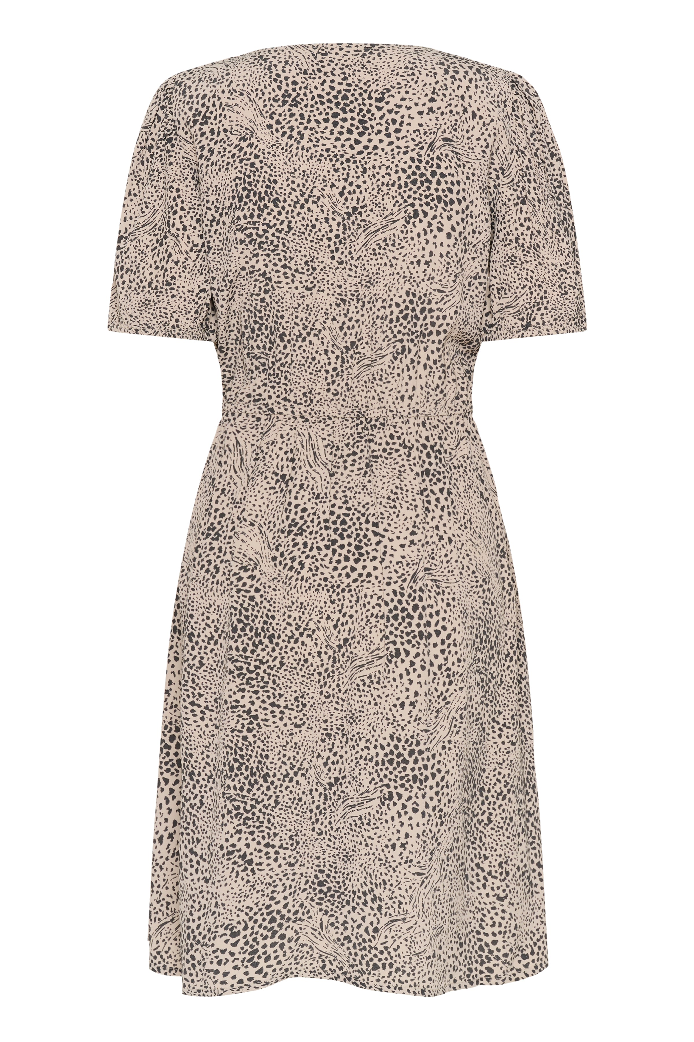 Liana kjóll frá Kaffe  - Abstract Leopard