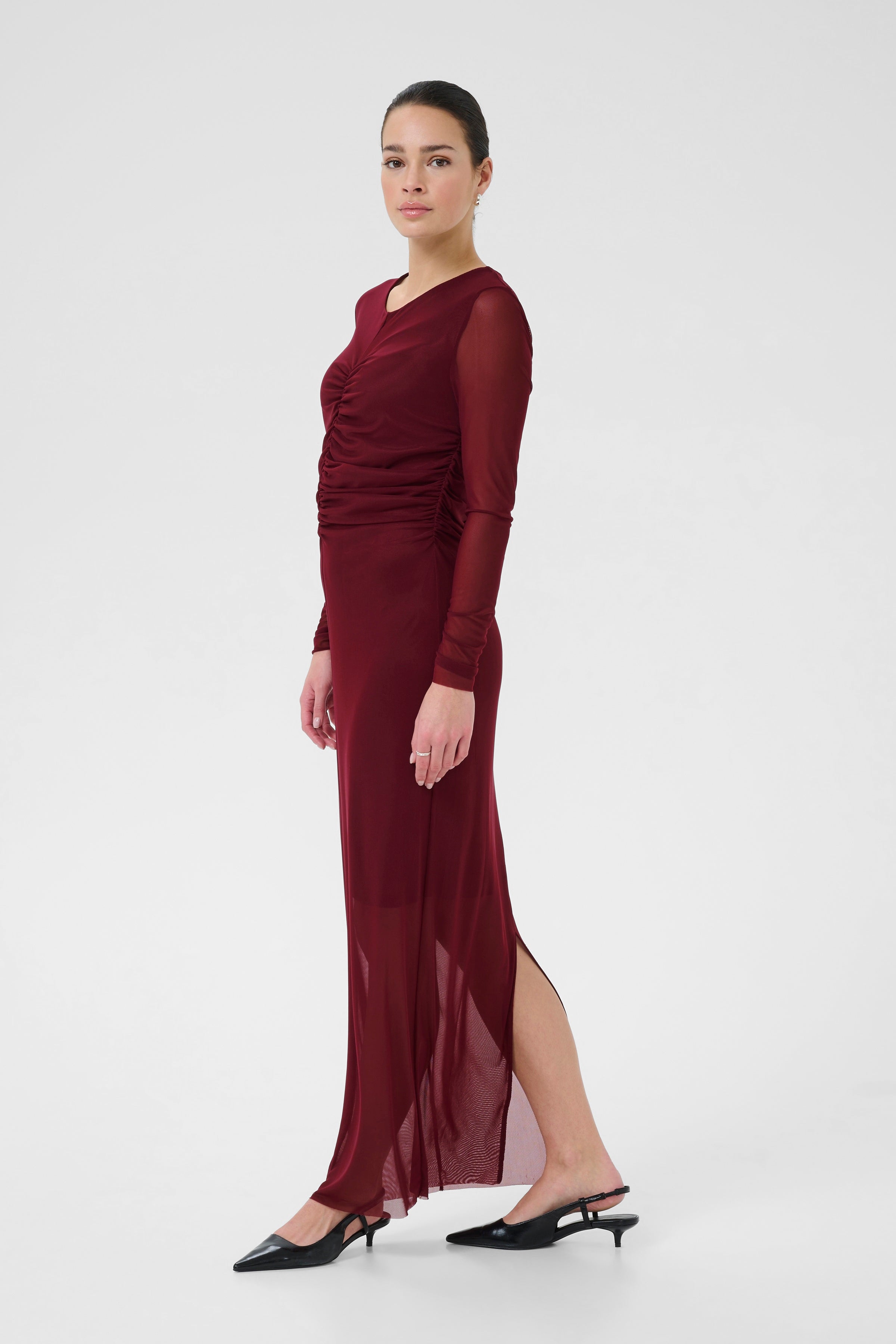 Chai kjóll frá Kaffe - Windsor wine