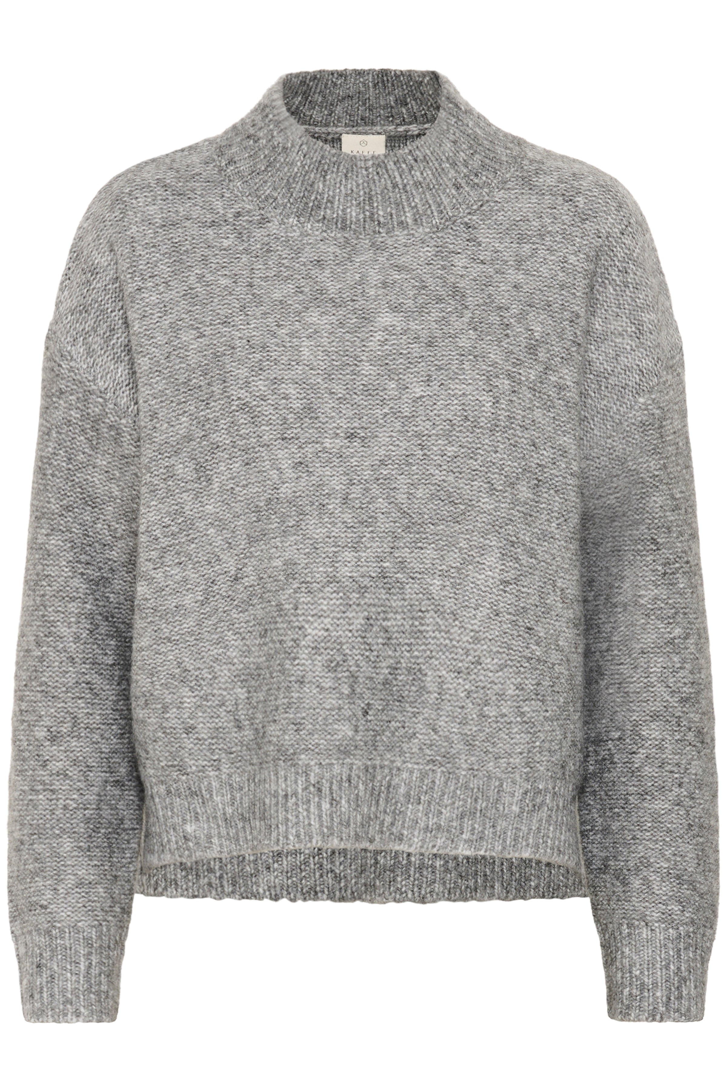 Labis peysa frá Kaffe -Grey melange