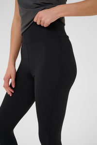 Arina leggings frá Kaffe - Svartar