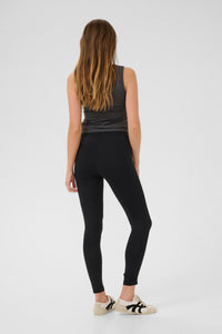 Arina leggings frá Kaffe - Svartar