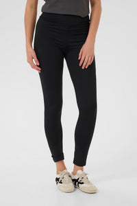 Arina leggings frá Kaffe - Svartar