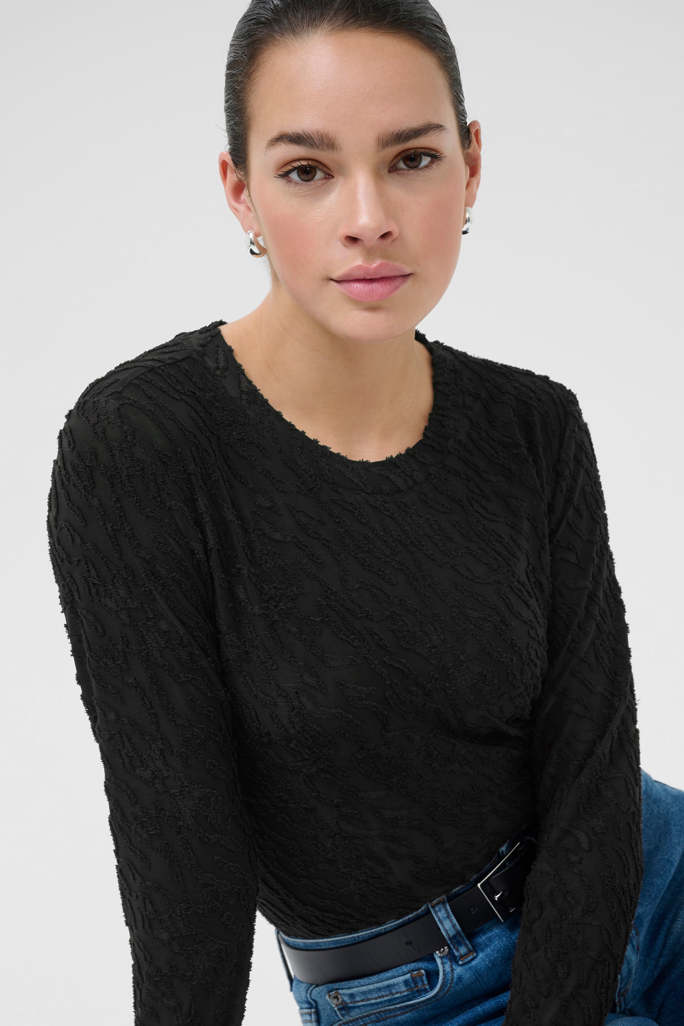 Zeverina toppur frá Kaffe - Svartur