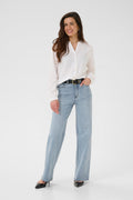 Meadow HW reg fit gallabuxur frá Kaffe  – Light blue