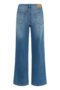 Meadow HW reg fit gallabuxur frá Kaffe  – Medium blue denim