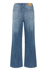 Meadow HW reg fit gallabuxur frá Kaffe  – Medium blue denim