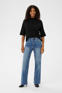 Meadow HW reg fit gallabuxur frá Kaffe  – Medium blue denim