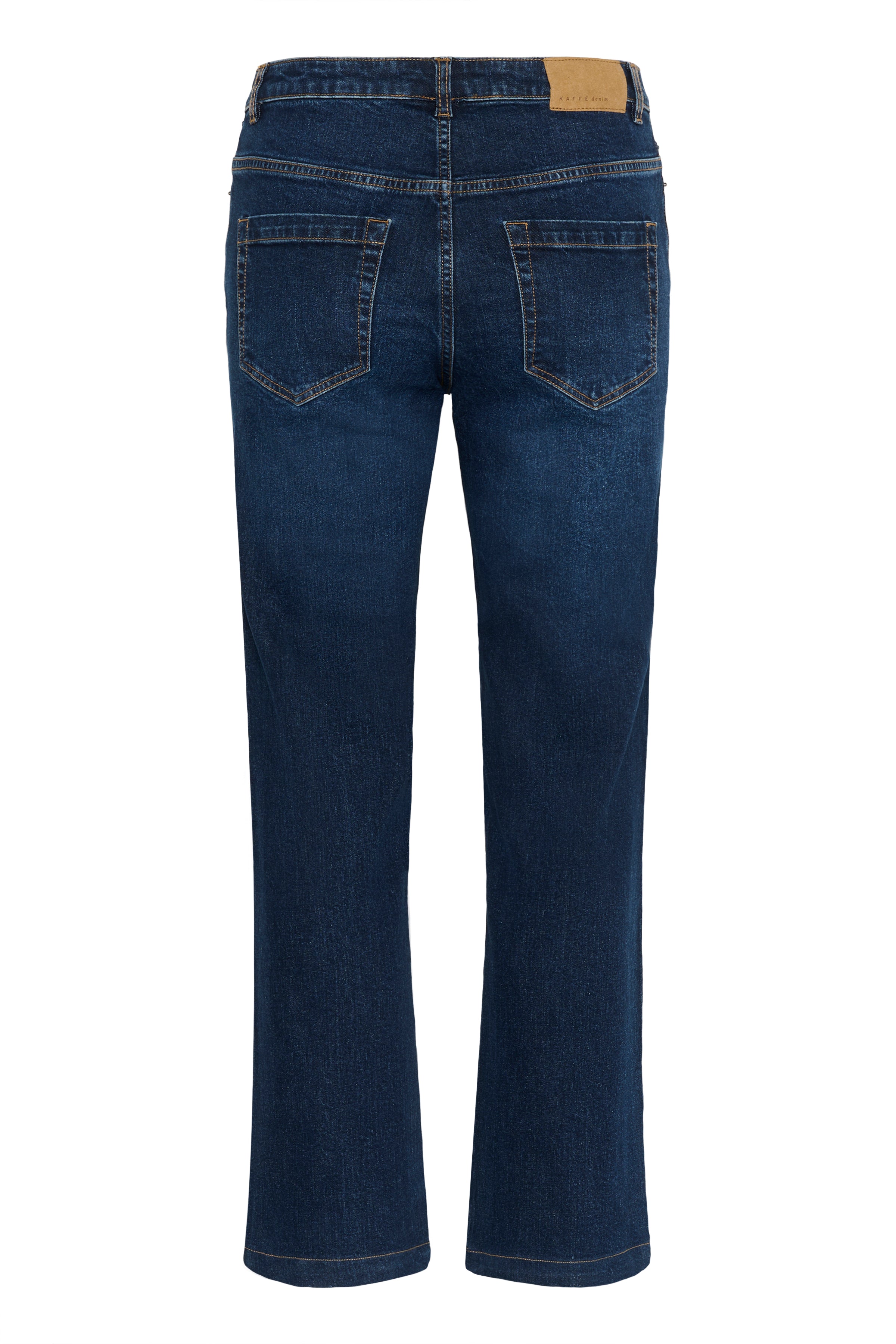 Maris reg fit gallabuxur frá Kaffe  – Dark blue denim