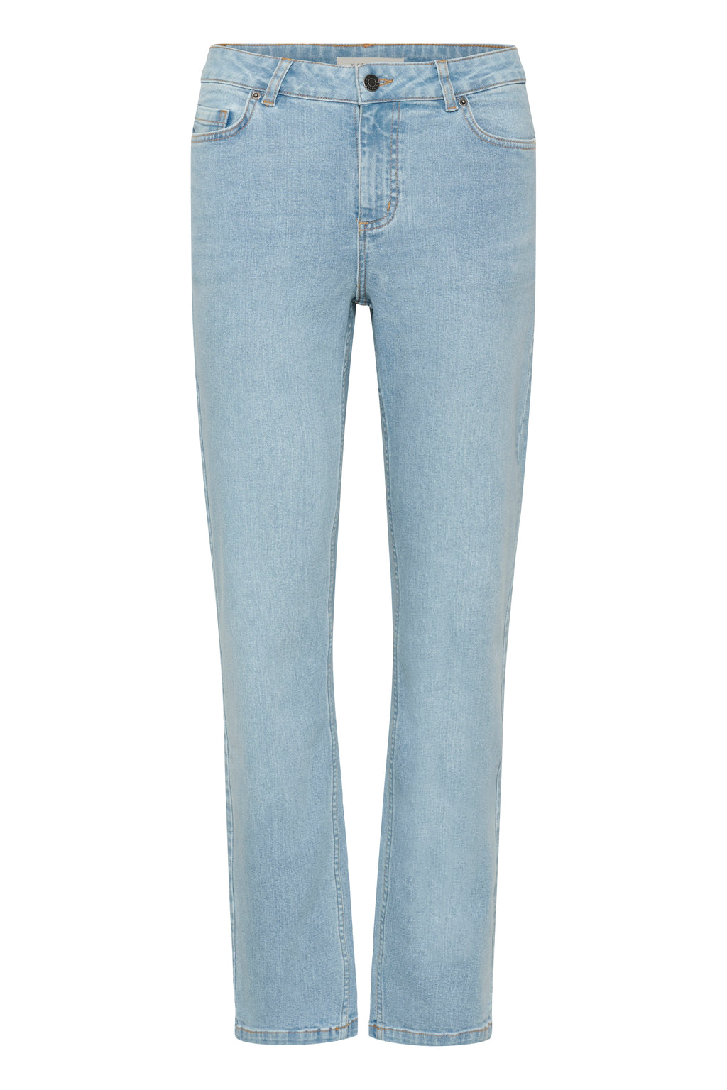 Willow HW slim fit gallabuxur frá Kaffe  –  Light blue