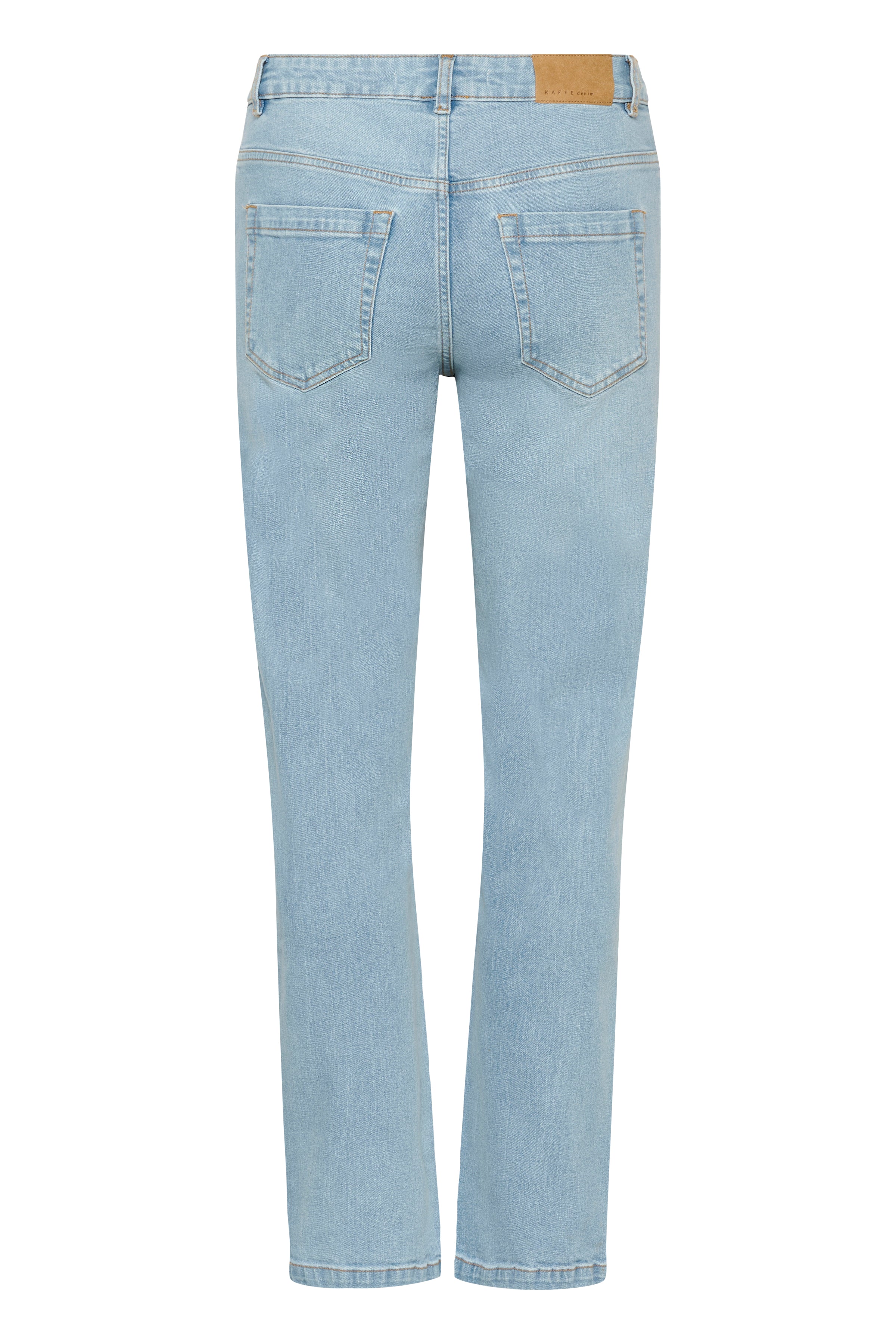 Willow HW slim fit gallabuxur frá Kaffe  –  Light blue