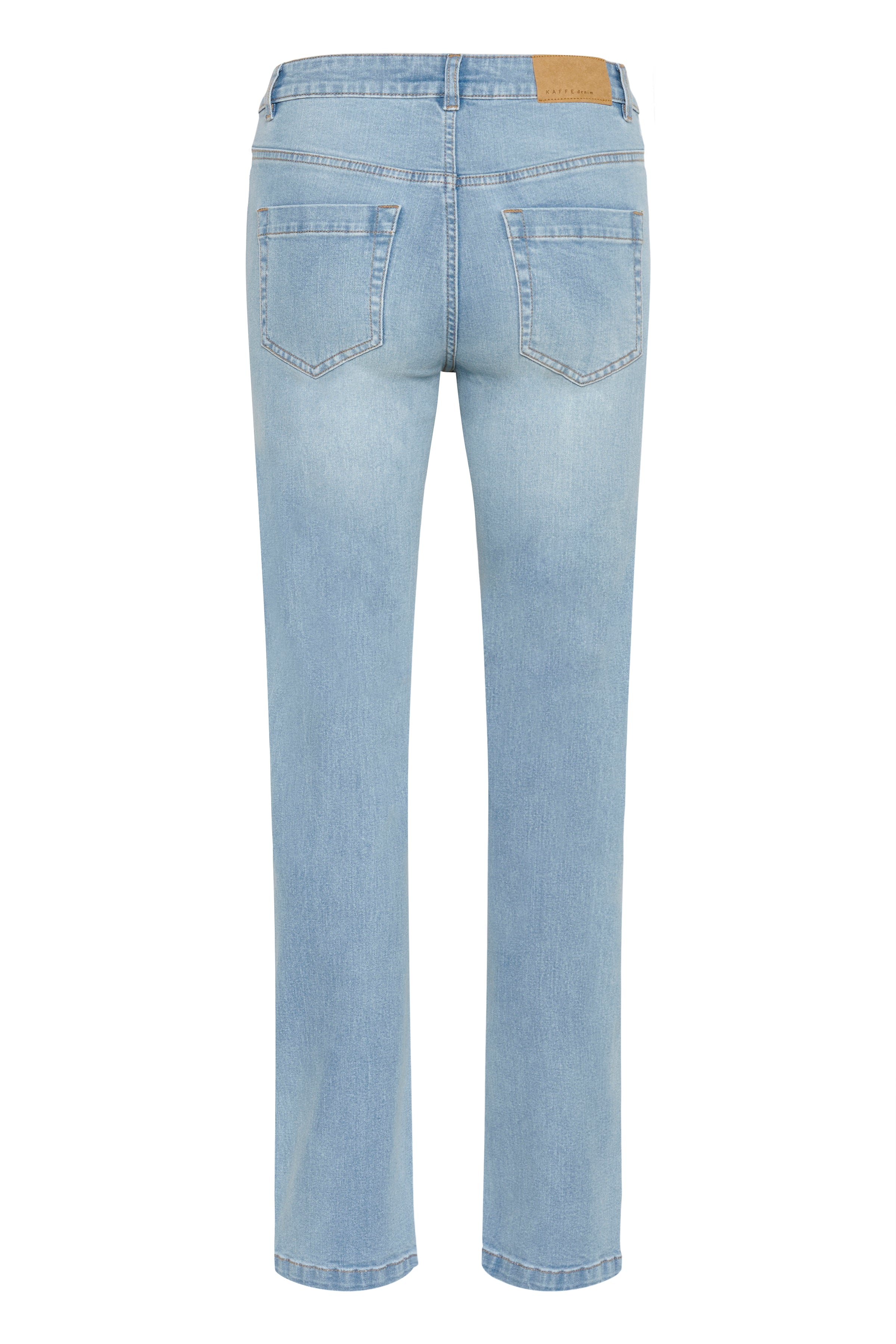 Willow HW slim fit gallabuxur frá Kaffe  –  Light blue
