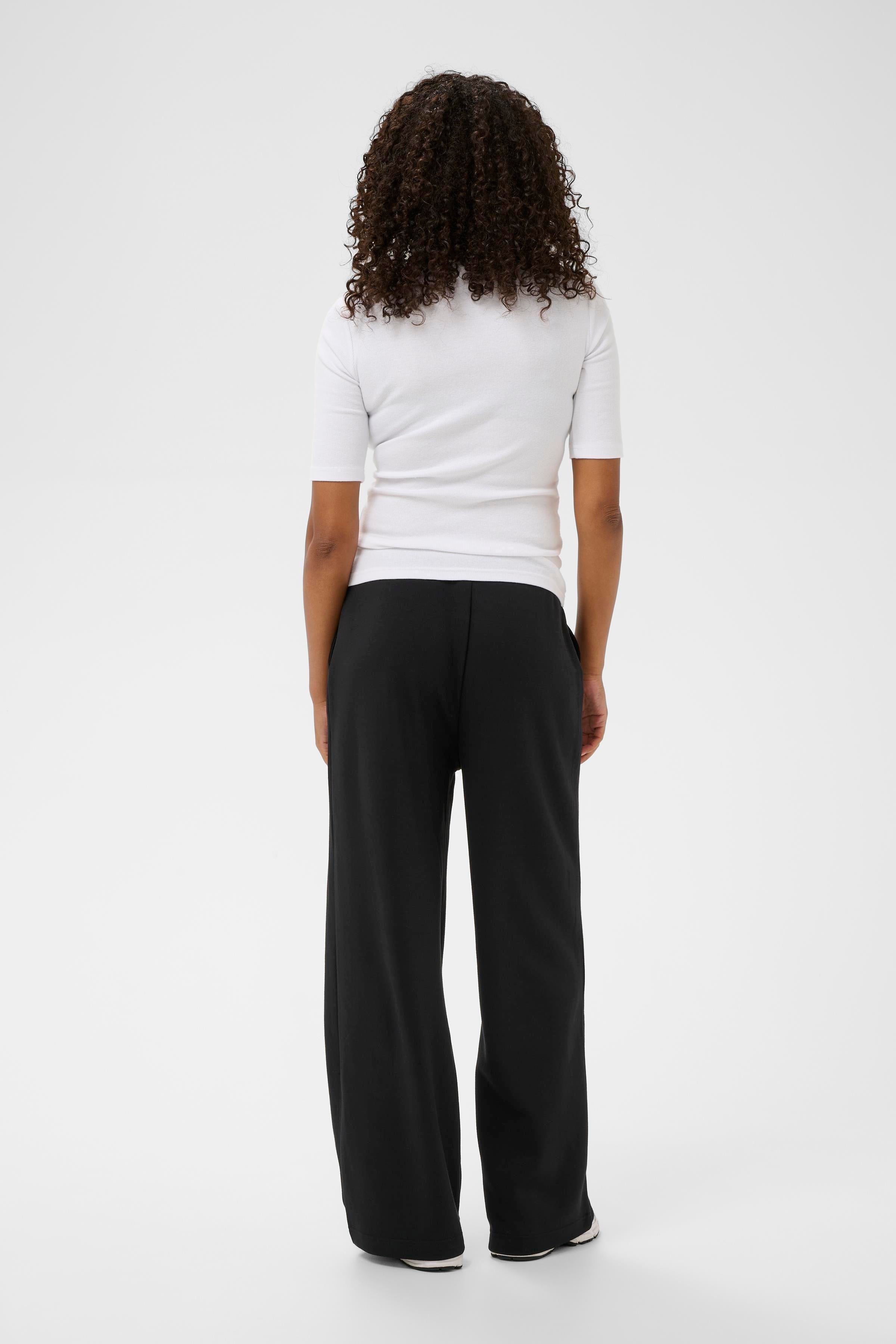 Annika buxur frá  frá Kaffe - Svartar