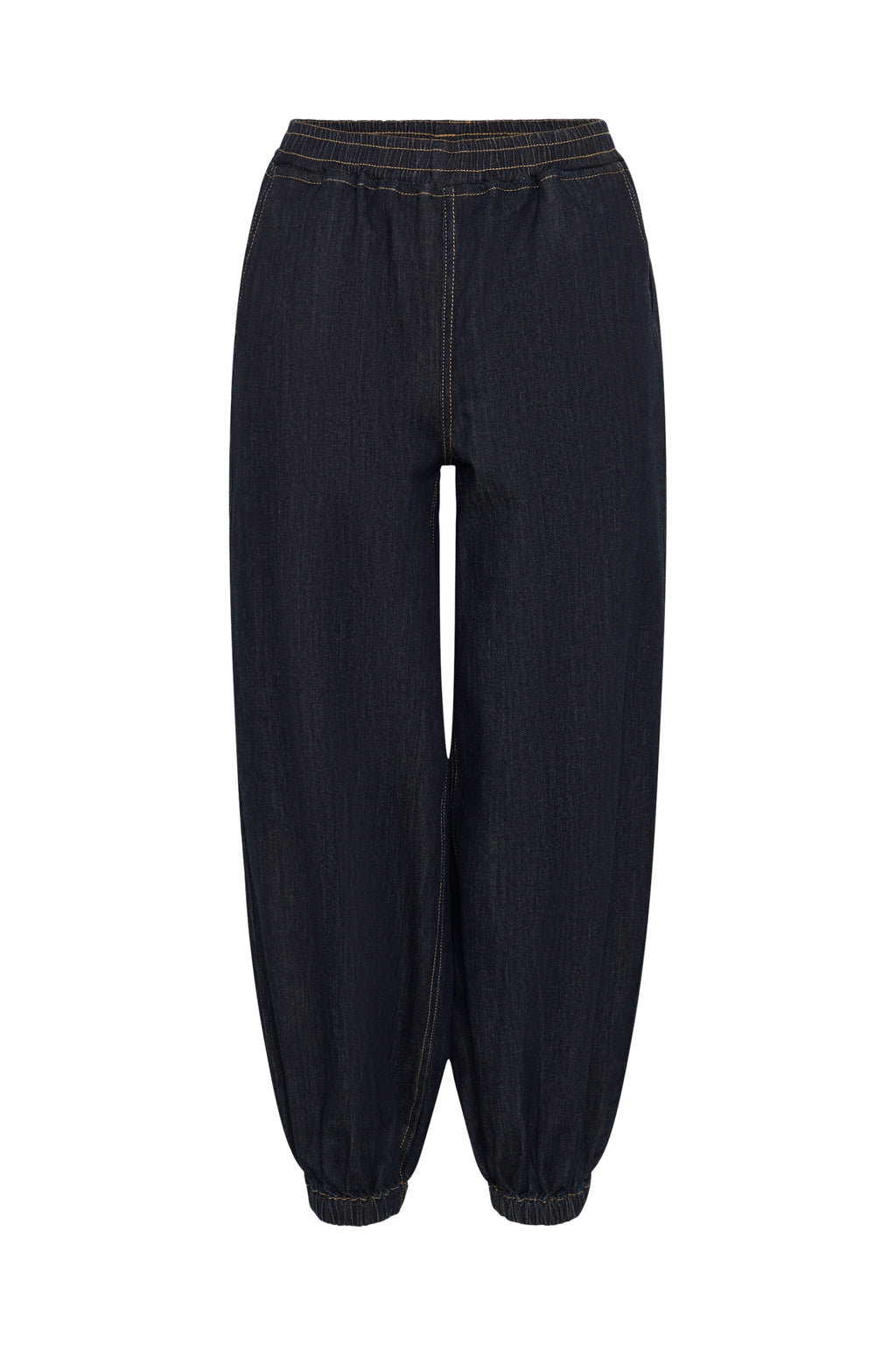 Molly gallabuxur frá Kaffe - Raw blue denim
