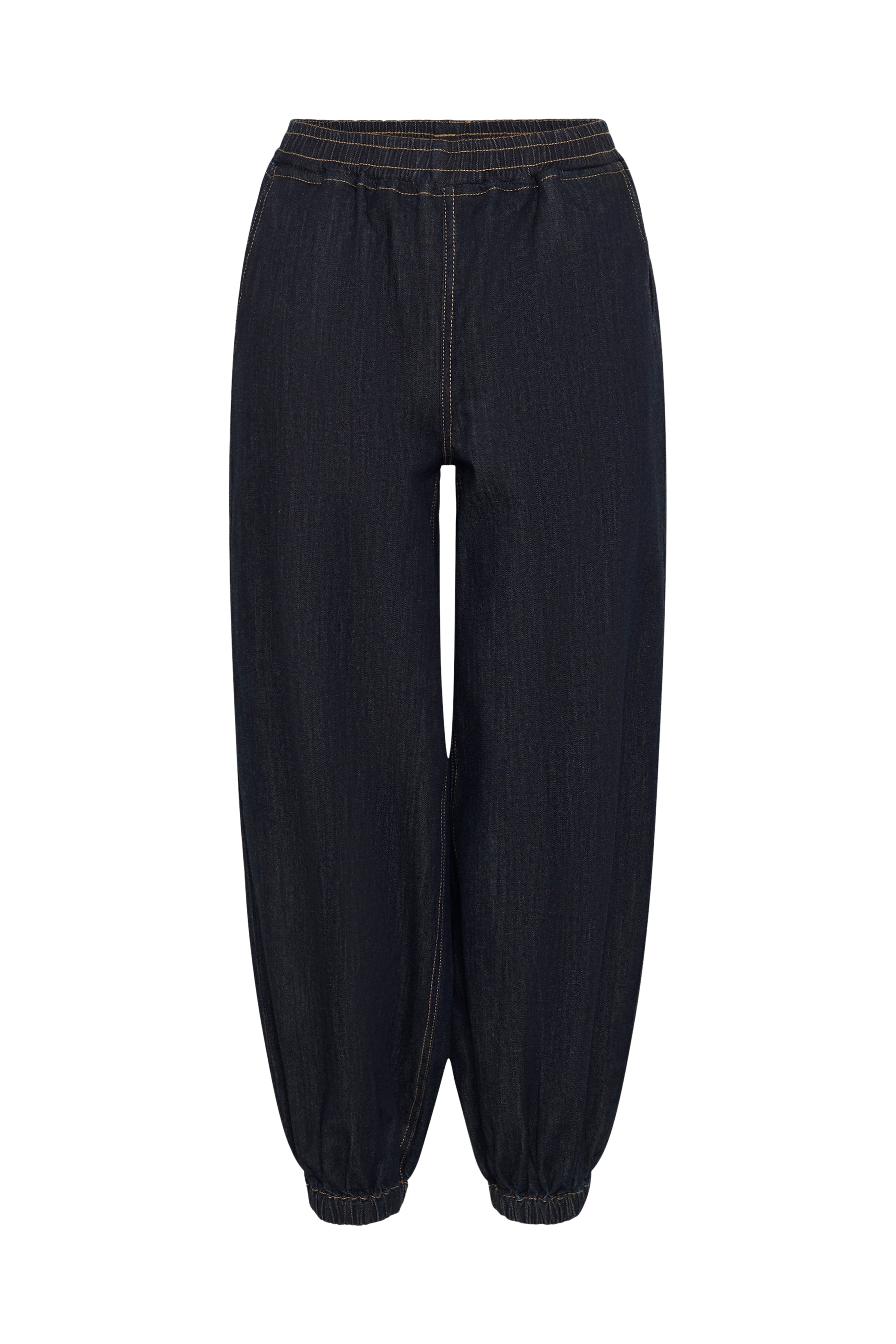 Molly gallabuxur frá Kaffe - Raw blue denim