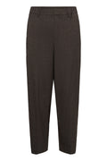 Lenora 7/8 buxur frá Kaffe - Dark grey check