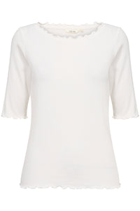 Ribba bolur frá Cream - Snow white