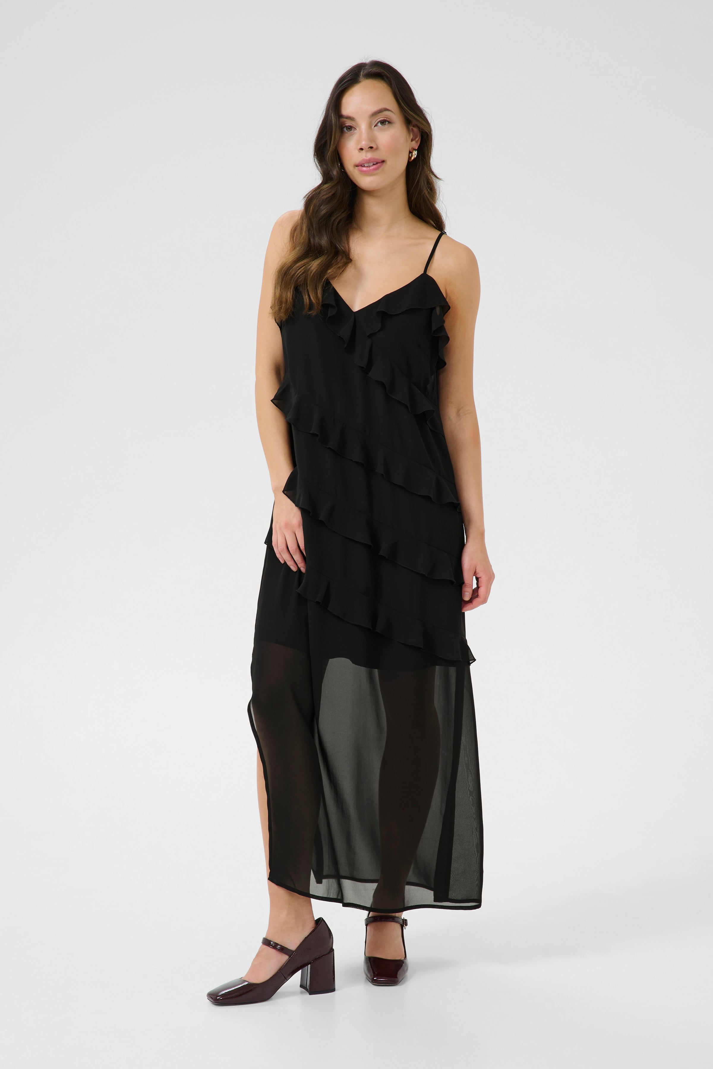 Tima kjóll frá Cream -Svartur