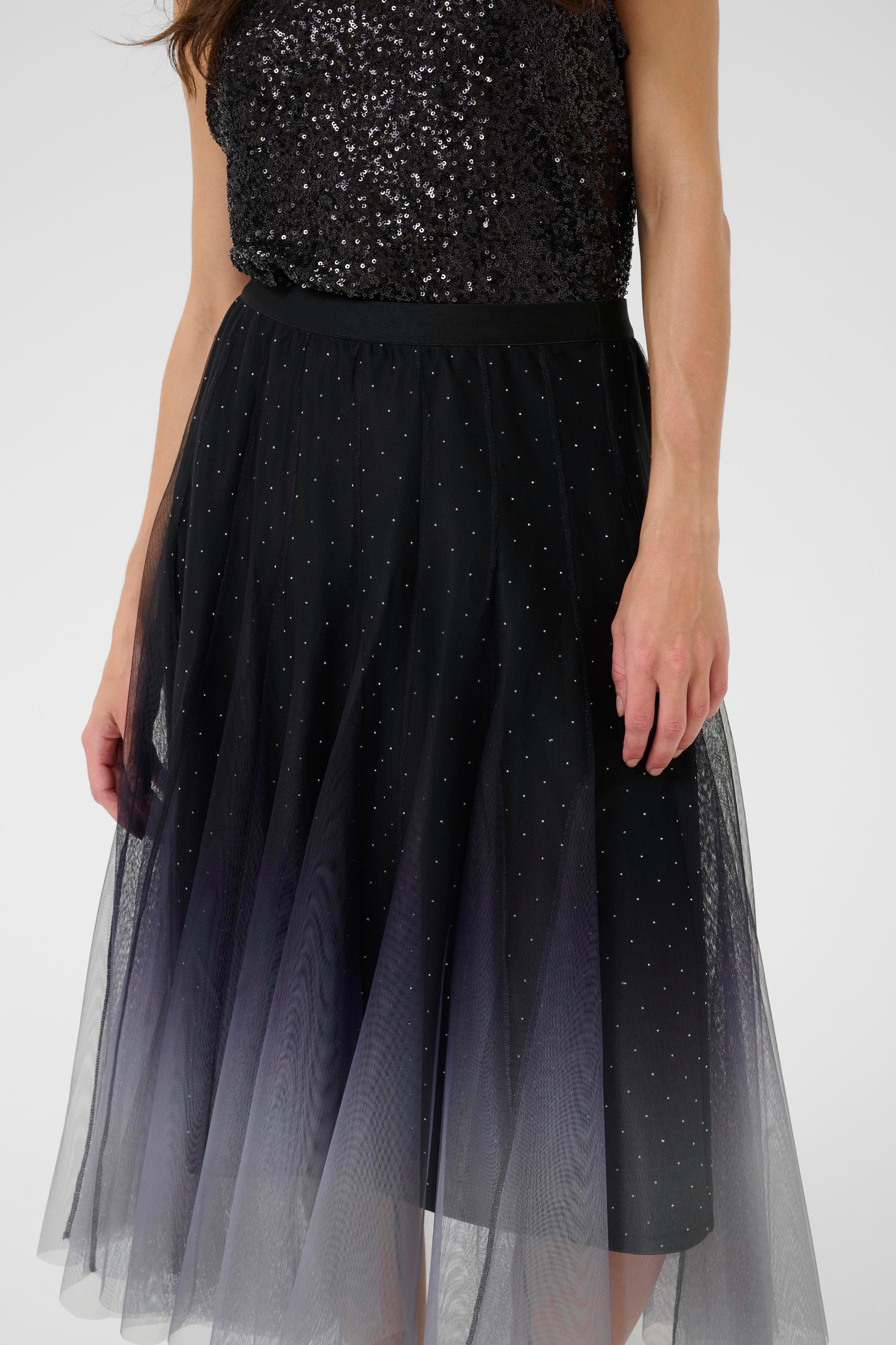 Glittry mesh pils frá Cream - Windward blue