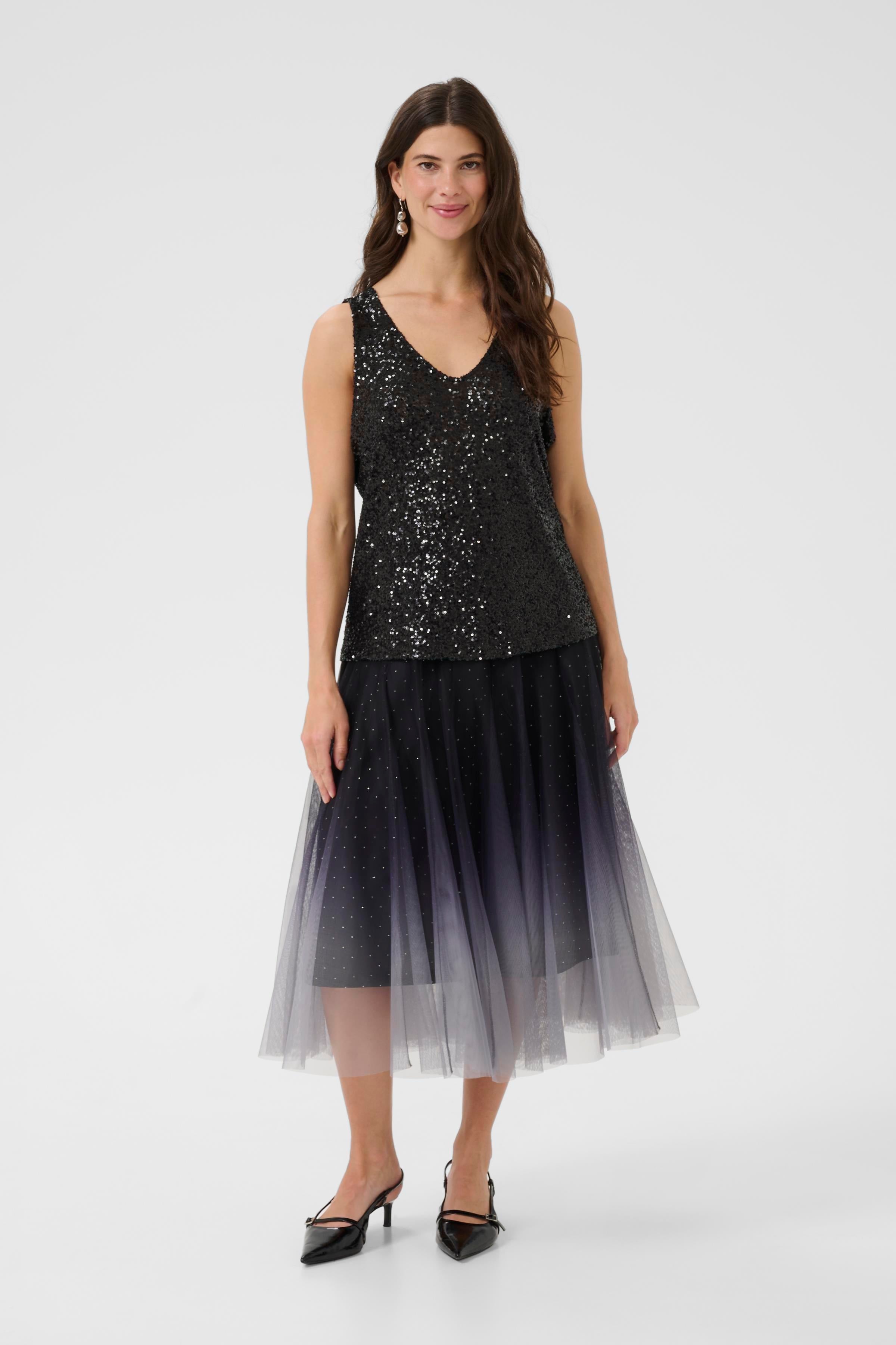 Diddi toppur frá Cream - Svartur