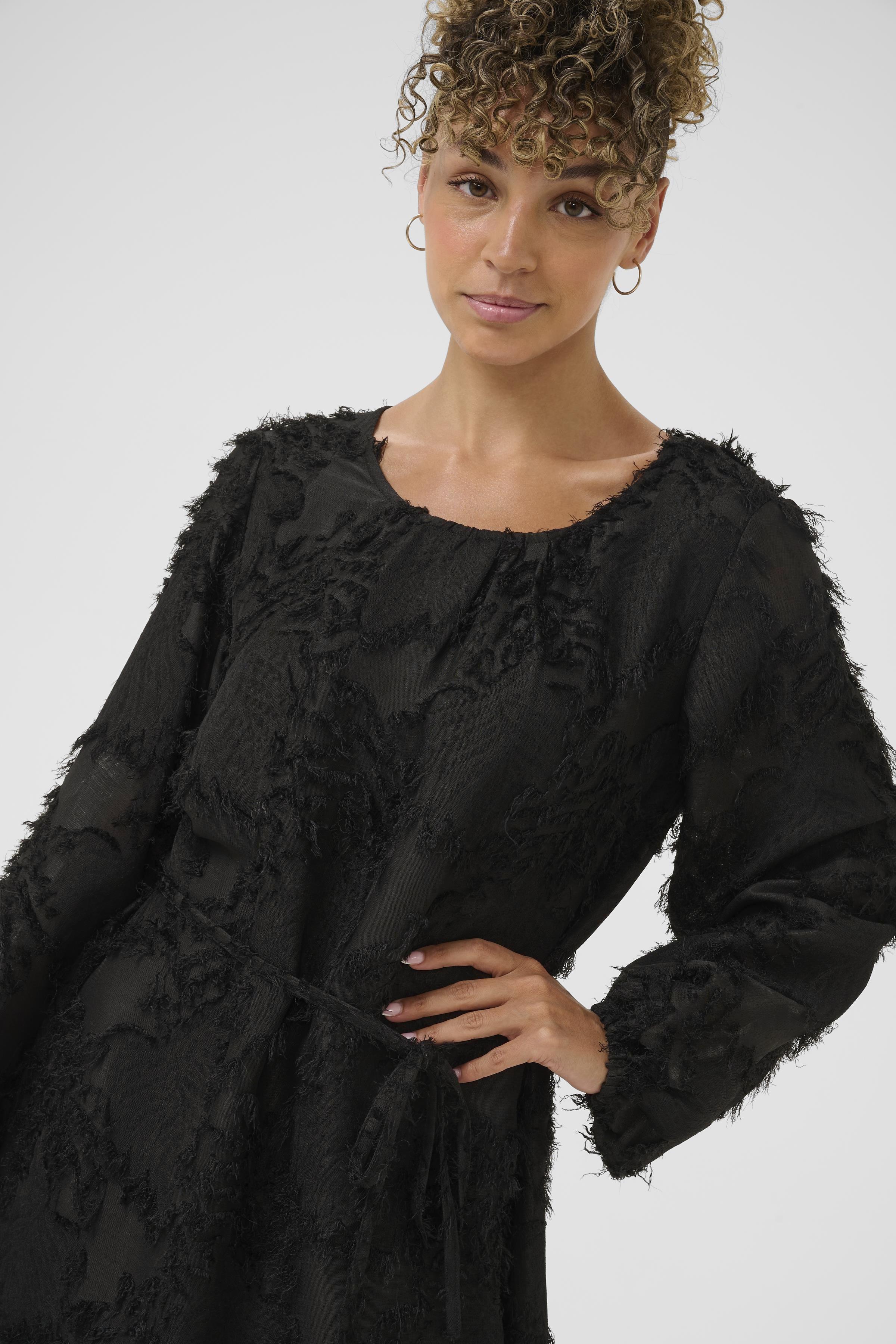 Freja kjóll frá Cream - Svartur