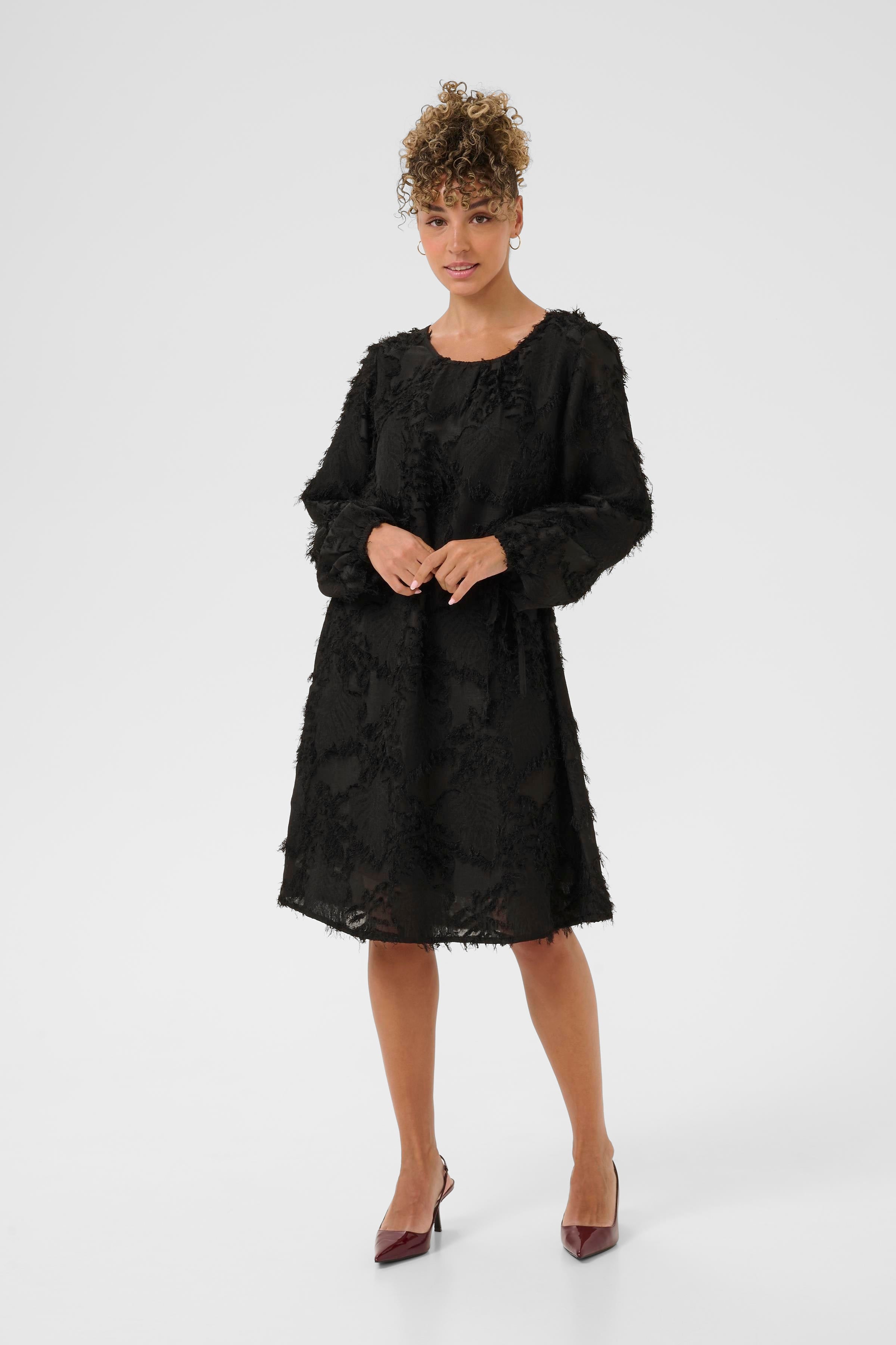 Freja kjóll frá Cream - Svartur