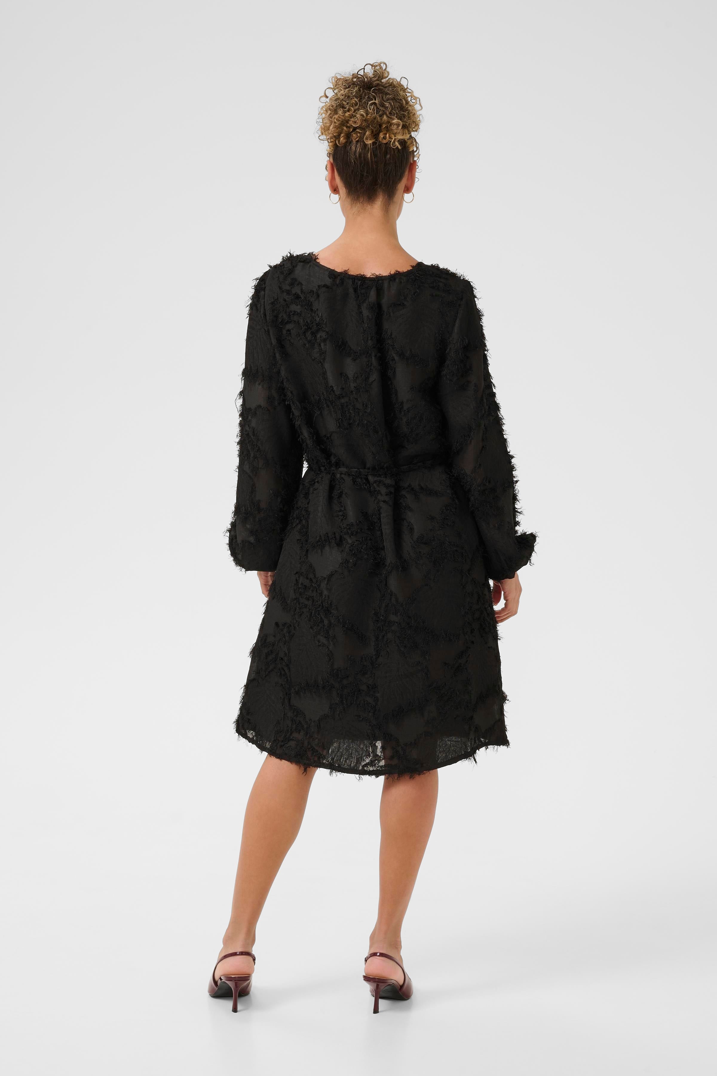 Freja kjóll frá Cream - Svartur