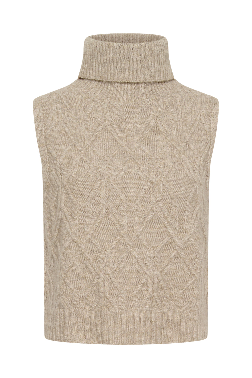 Elsie vesti frá Cream - Light brown lent