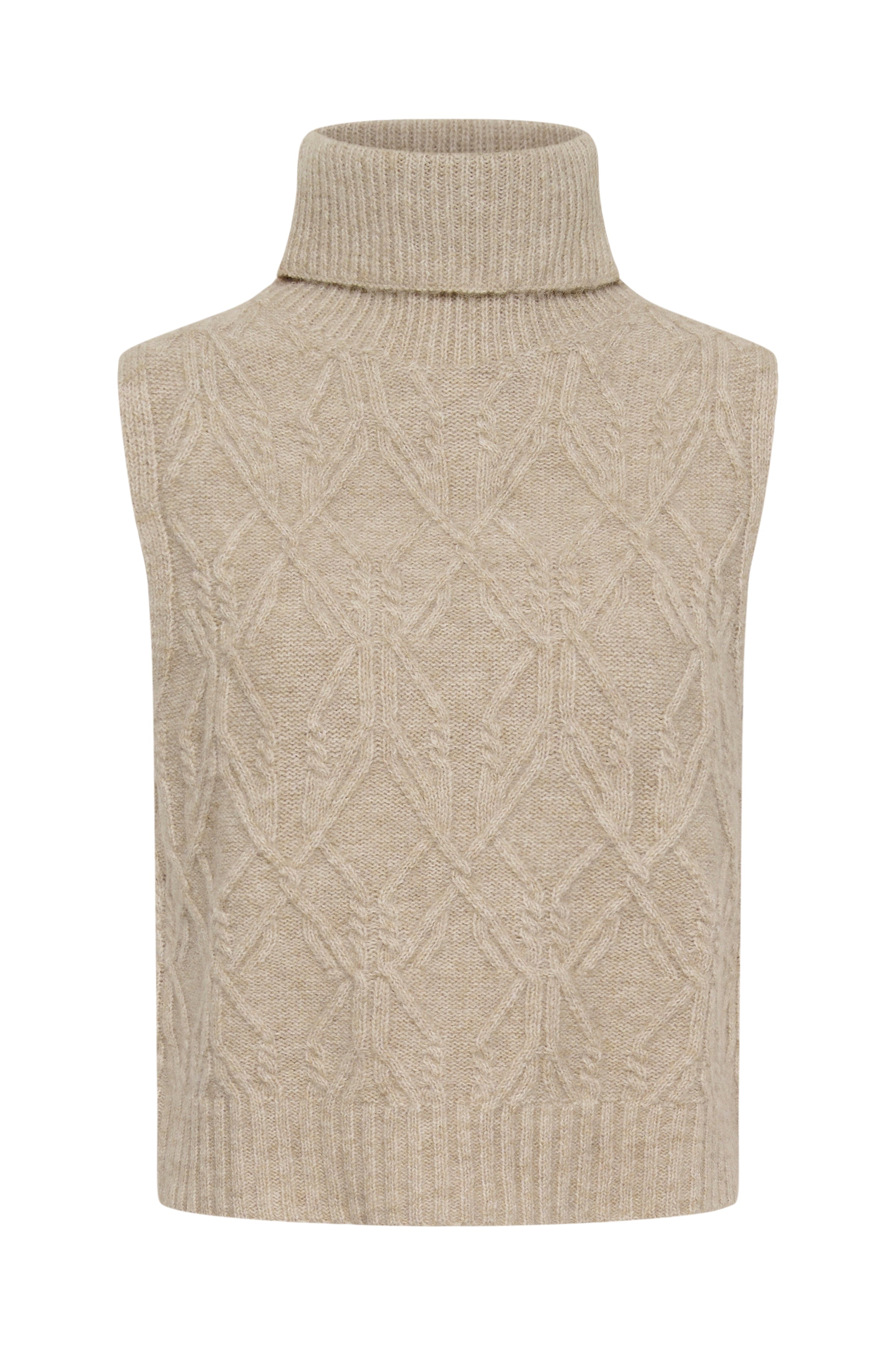 Elsie vesti frá Cream - Light brown lent