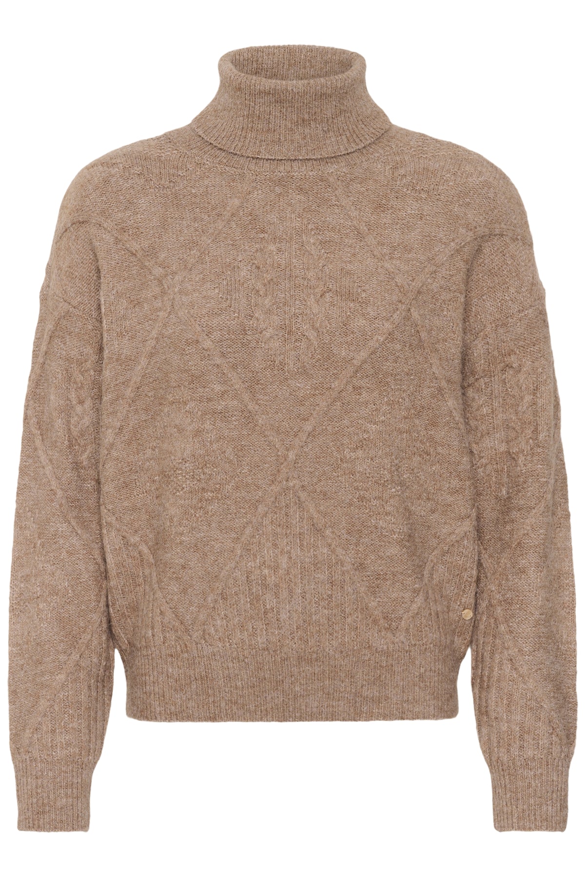 Gloria peysa frá Cream - Fossil melange