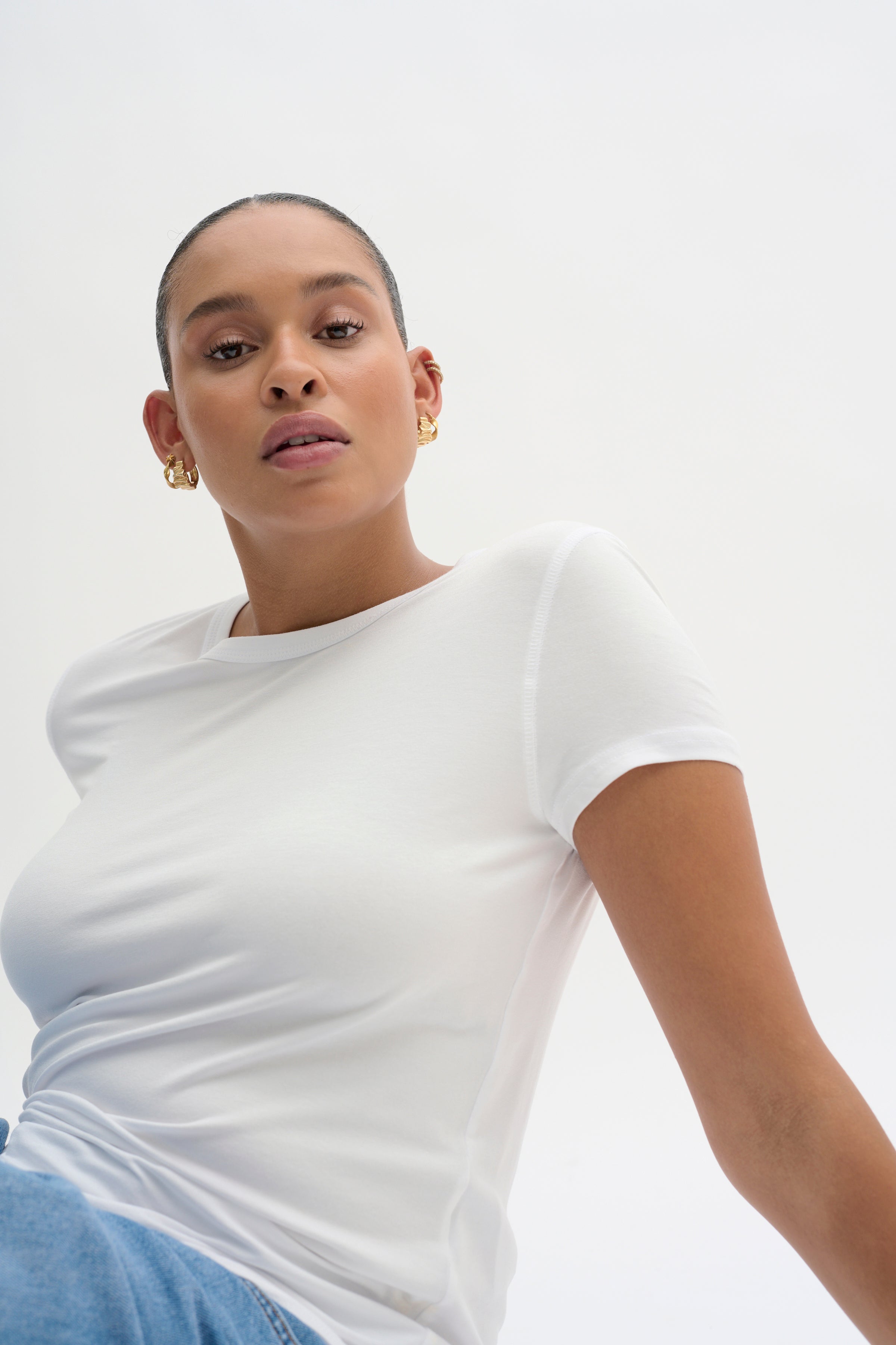 16 the modal bolur frá My Essential Wardrobe - Hvítur