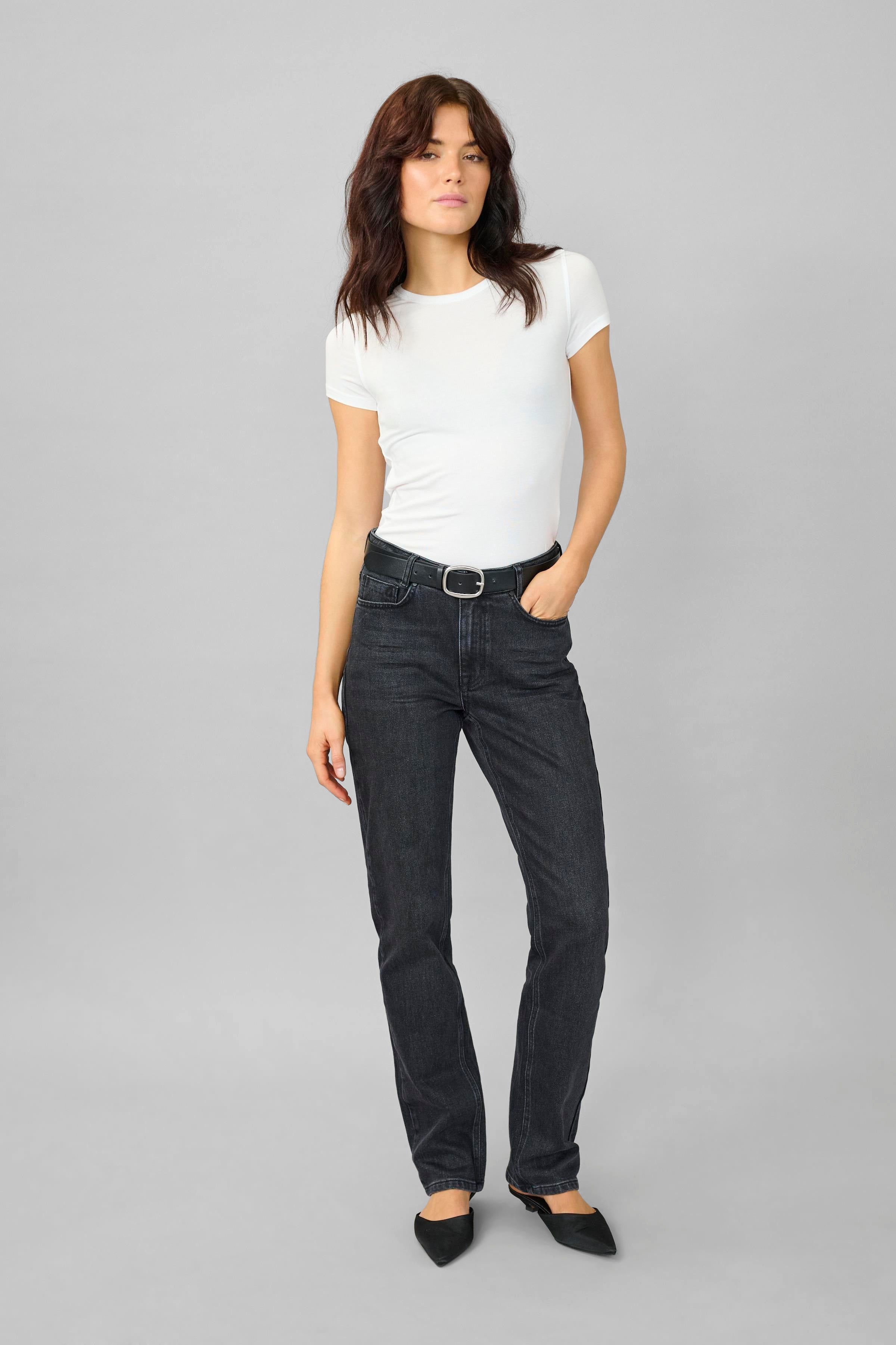 16 the modal bolur frá My Essential Wardrobe - Hvítur