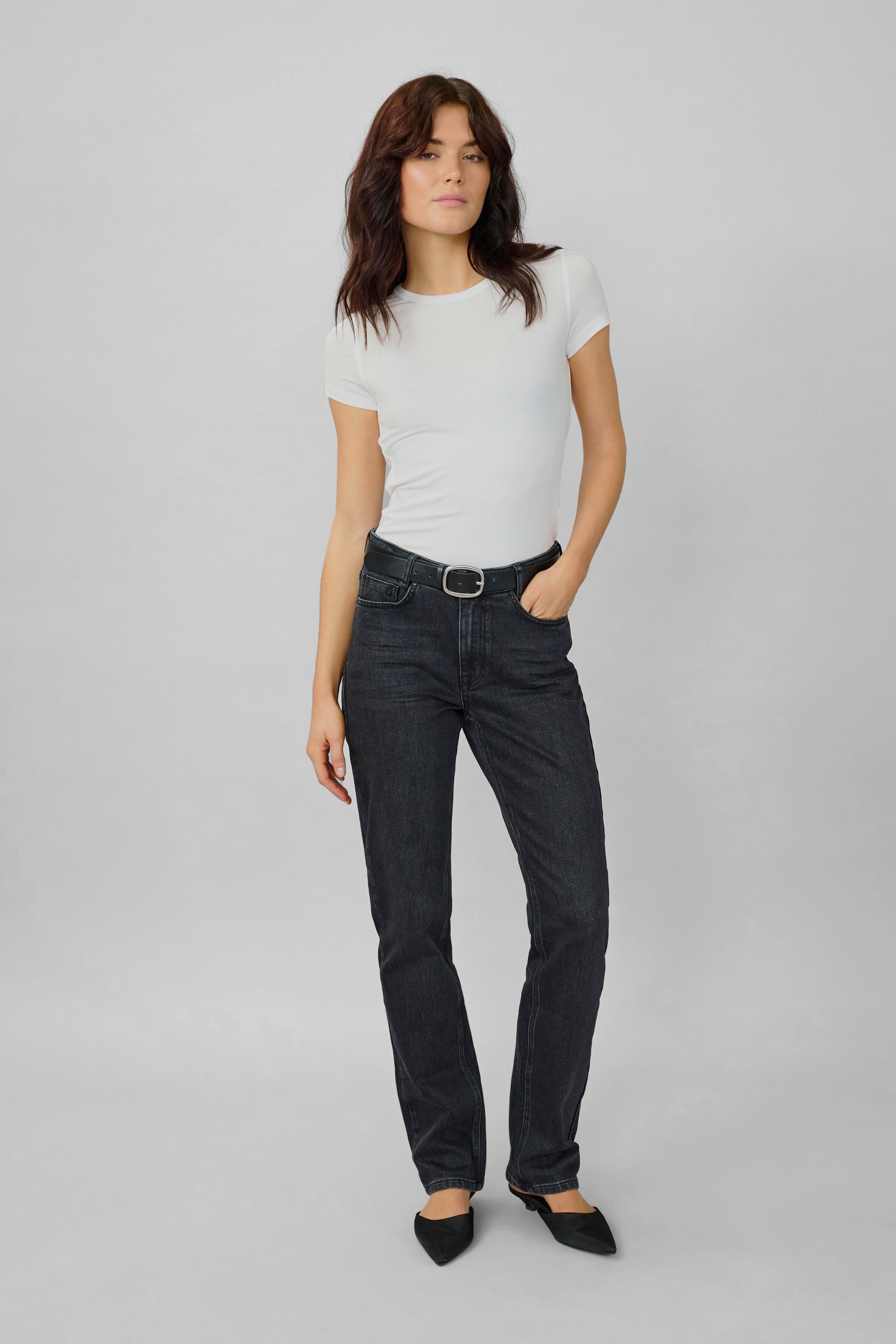 16 the modal bolur frá My Essential Wardrobe - Hvítur