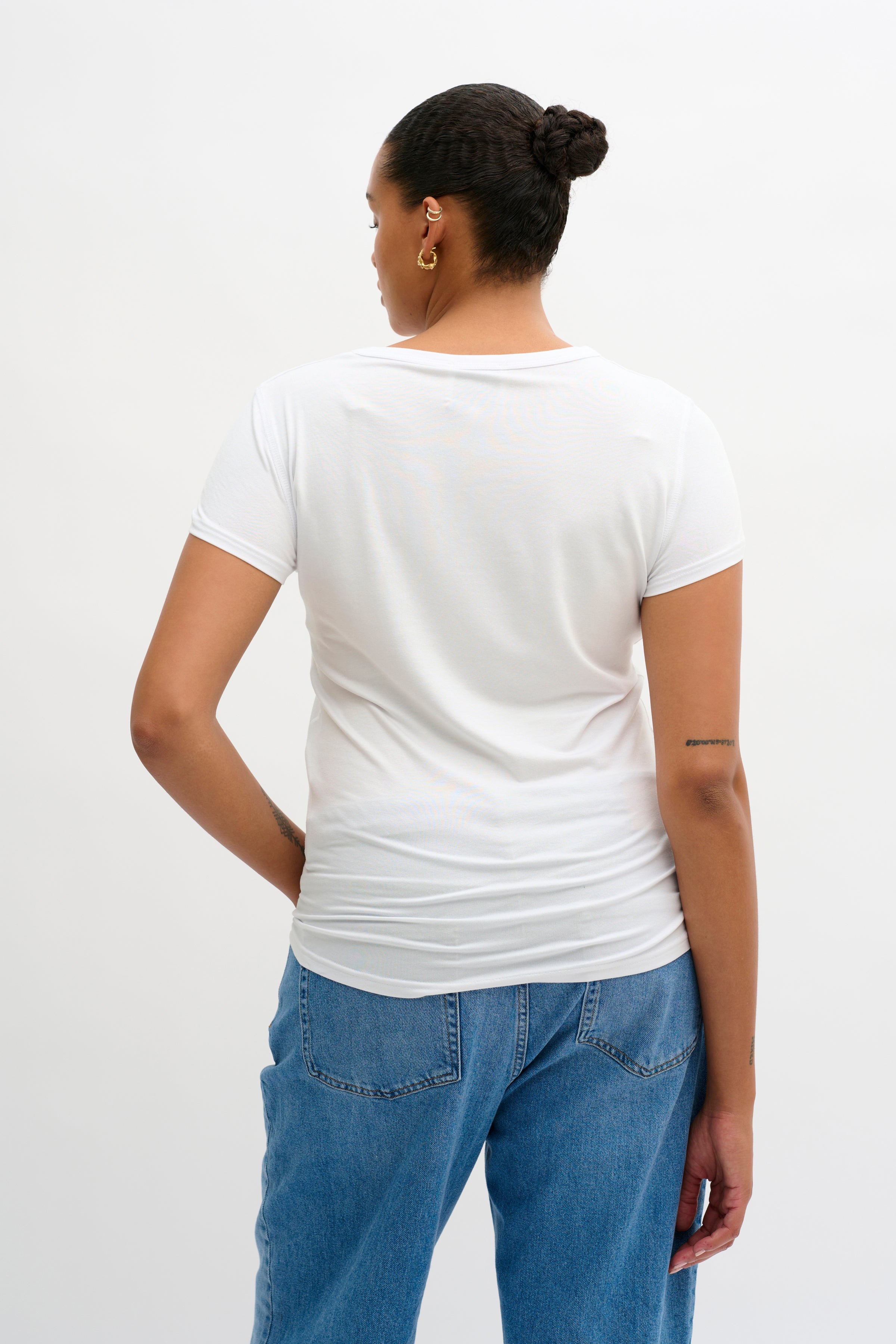 16 the modal bolur frá My Essential Wardrobe - Hvítur