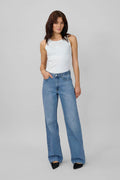 05 THE LOUIS 139 gallabuxur frá My Essential Wardrobe - Medium blue retro wash